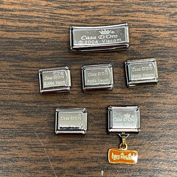 6 Casa Dor'o Dora The Explorer Italian Charms - Picture 2 of 2